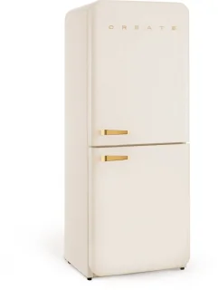 CREATE FRIDGE RETRO COMBI 401 L koelkast