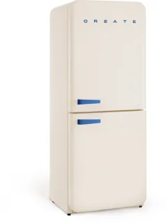CREATE FRIDGE RETRO COMBI 401 L koelkast