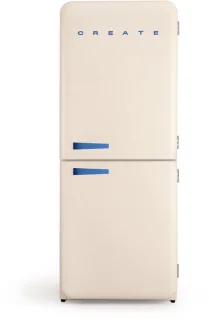 CREATE FRIDGE RETRO COMBI 401 L koelkast