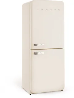CREATE FRIDGE RETRO COMBI 401L koelkast