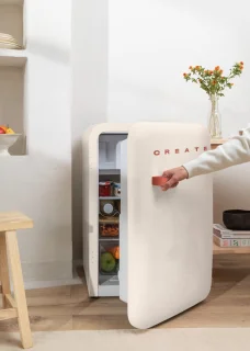 CREATE FRIDGE RETRO Koelkast 107L