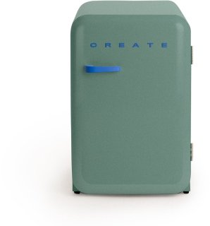 De CREATE FRIDGE RETRO Koelkast 107L in één oogopslag