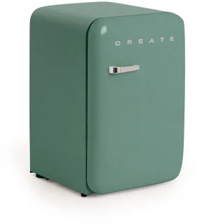 CREATE FRIDGE RETRO Koelkast 107L Sage