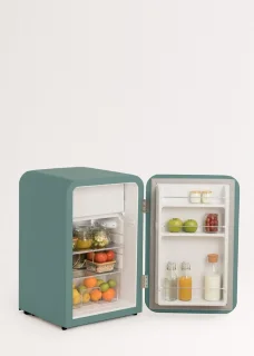 CREATE FRIDGE RETRO Koelkast 107L Sage