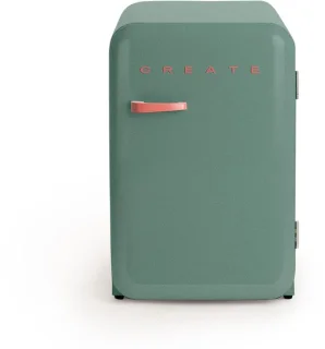 CREATE FRIDGE RETRO Koelkast 107L Sage