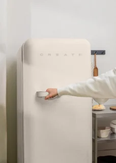 CREATE FRIDGE RETRO Koelkast 281L