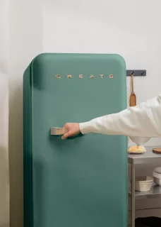 CREATE FRIDGE RETRO Koelkast 281L