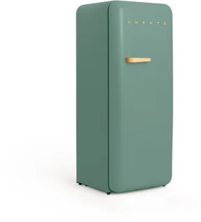CREATE FRIDGE RETRO Koelkast 281L Sage