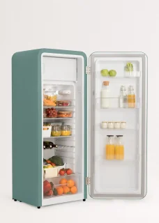 CREATE FRIDGE RETRO Koelkast 281L Sage
