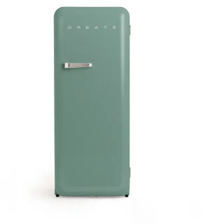 CREATE FRIDGE RETRO Koelkast 281L Sage