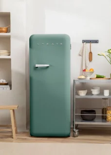 CREATE FRIDGE RETRO Koelkast 281L Sage