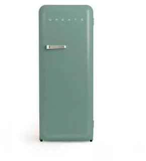 CREATE FRIDGE RETRO Koelkast 281L Sage