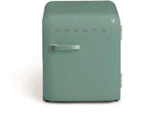 CREATE Fridge Retro Koelkast 48L Sage