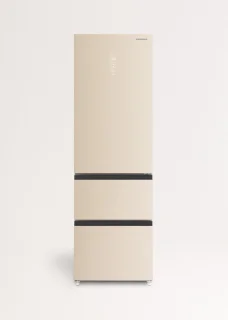 CREATE FRIDGE STUDIO COMBI PRO FLEX 401 - Koelkast 401L - Zand