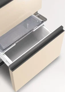 CREATE FRIDGE STUDIO COMBI PRO FLEX 401 - Koelkast 401L - Zand