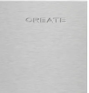 CREATE FRIDGE STUDIO French Door Pro 509 Roestvrijstaal
