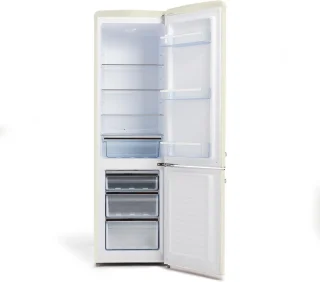 CREATE FRIDGE STYLANCE Combi Koelkast Gebroken Wit 244L