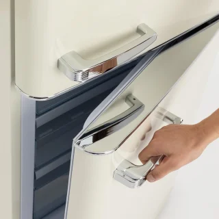 CREATE FRIDGE STYLANCE Combi Koelkast Gebroken Wit 244L