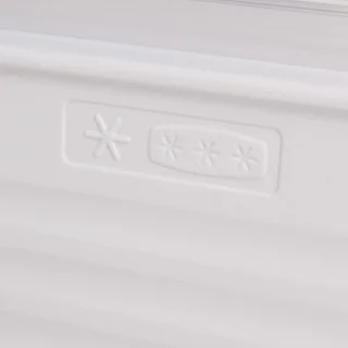 CREATE FRIDGE STYLANCE Combi Koelkast Gebroken Wit 244L