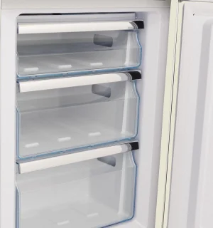 CREATE FRIDGE STYLANCE Combi Koelkast Gebroken Wit 244L