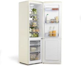 CREATE FRIDGE STYLANCE Combi Koelkast Gebroken Wit 244L