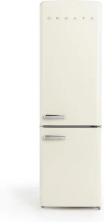 CREATE FRIDGE STYLANCE Combi Koelkast Gebroken Wit 244L