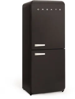 CREATE Koelkast FRIDGE RETRO COMBI 401 L
