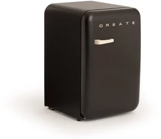 CREATE Koelkast Retro 107L Zwart
