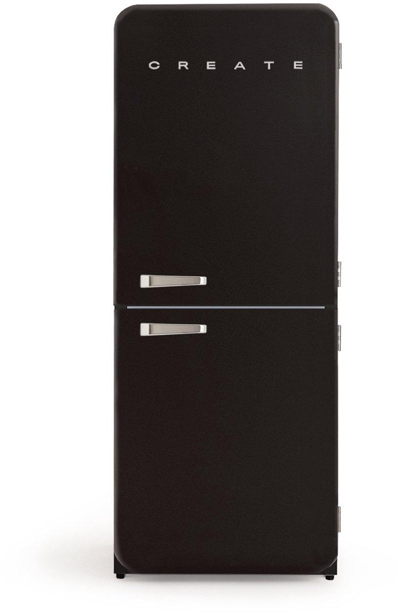 De CREATE Koelkast Retro Combi 401L in één oogopslag