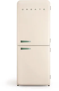 CREATE Koelkast Retro Combi 401L