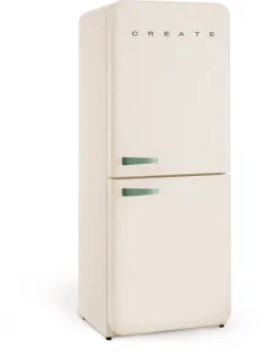 CREATE Koelkast Retro Combi 401L