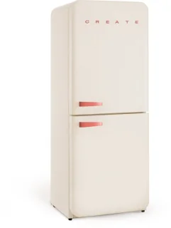 CREATE Koelkast Retro Combi 401L