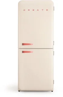 CREATE Koelkast Retro Combi 401L