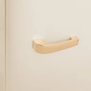 CREATE RETRO FRIDGE Koel- en vriescombinatie 107 L Gebroken wit