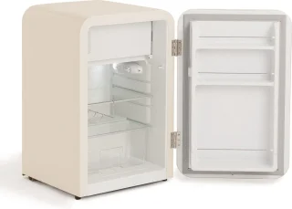 CREATE RETRO FRIDGE Koel- en vriescombinatie 107 L Gebroken wit