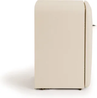 CREATE RETRO FRIDGE Koel- en vriescombinatie 107 L Gebroken wit