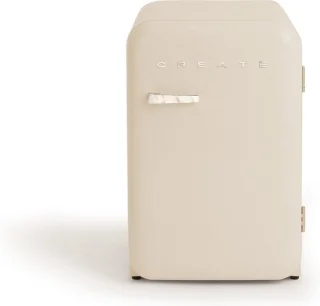 CREATE RETRO FRIDGE Koel- en vriescombinatie 107 L Gebroken wit