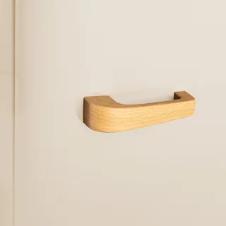 CREATE RETRO FRIDGE Koel- en vriescombinatie 107L Gebroken wit