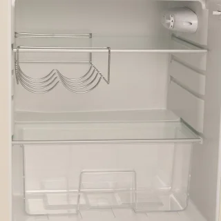 CREATE Retro Fridge Koel- en vriescombinatie 107L Silver