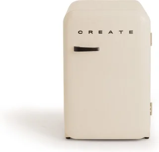 CREATE RETRO FRIDGE Koel- en vriescombinatie 107L