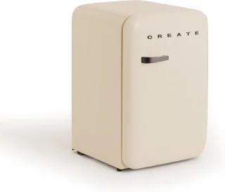CREATE RETRO FRIDGE Koel- en vriescombinatie 107L