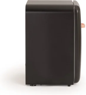 CREATE RETRO FRIDGE Koel- en vriescombinatie 107L Zwart Rosegold