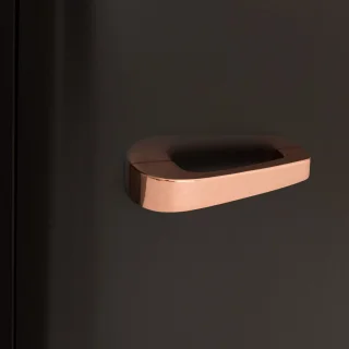 CREATE RETRO FRIDGE Koel- en vriescombinatie 107L Zwart Rosegold