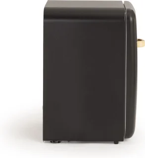 CREATE RETRO FRIDGE koel- en vriescombinatie zwart 107 L