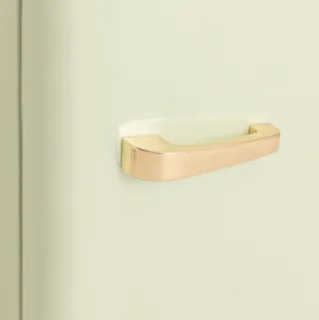 CREATE RETRO FRIDGE koel-vriescombinatie 107L pastelgroen