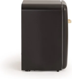 CREATE Retro Fridge Koel-vriescombinatie 107L Zwart Gold