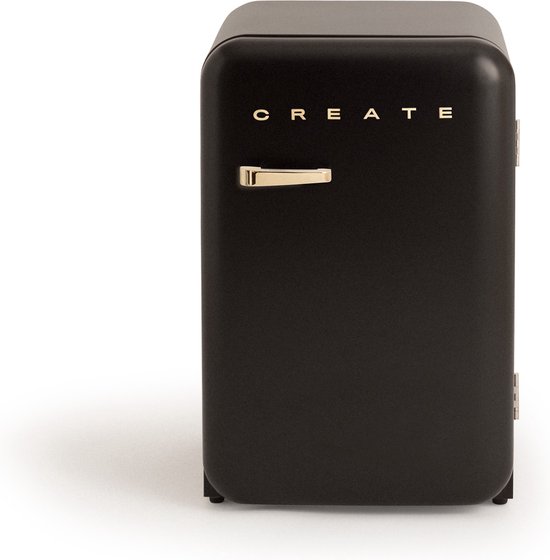 CREATE Retro Fridge 107L — stijlvolle vintagekoelkast voor compacte ruimten
