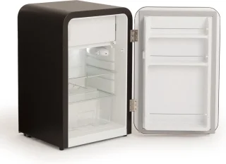 CREATE RETRO FRIDGE Koel-vriescombinatie 107L Zwart