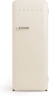 CREATE Retro Fridge koelkast met vriezer 281L gebroken wit