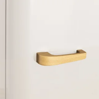 CREATE RETRO FRIDGE Koelkast met Vriezer 281L Gebroken Wit